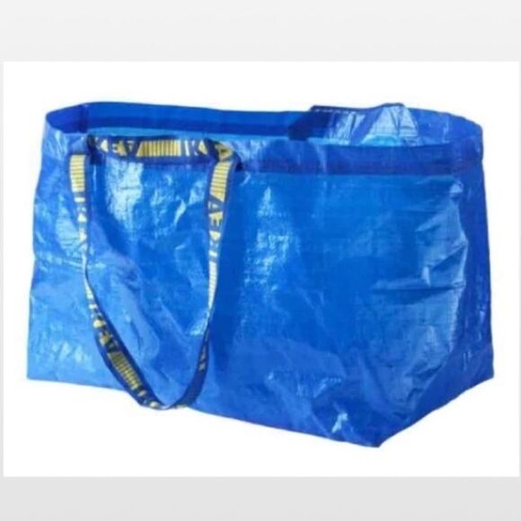 New IKEA Utility Oversized Tote Tarp Bags - Picture 7 of 15